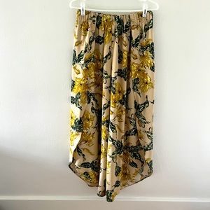 Floral palazzo pants